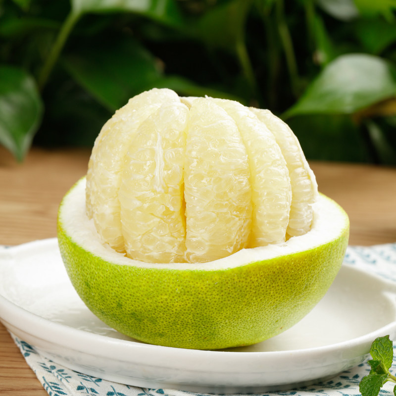 【耘茄甄选】泰国进口青柚2个装新鲜青皮柚子整箱包邮
