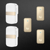 chuông không dây không dùng pin Chuông cửa nhà công tắc chuông cửa không dây siêu dài tự tạo thông minh ba đến hai máy nhắn tin người già Z chuông báo khách không dây chuông báo khách ata