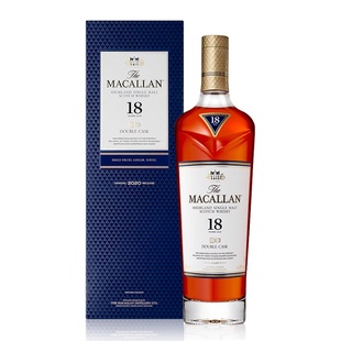 单一麦芽威士忌 麦卡伦 18年蓝钻双桶 Macallan 700ml