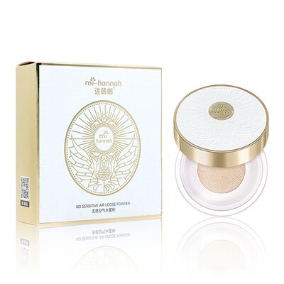 新款 无感空气水蜜粉锁妆定妆粉散粉美颜霜气垫粉底裸妆素颜隔离