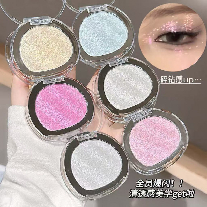 光感高光粉自然提亮细闪细腻立体修容脸部单色眼影彩妆中国