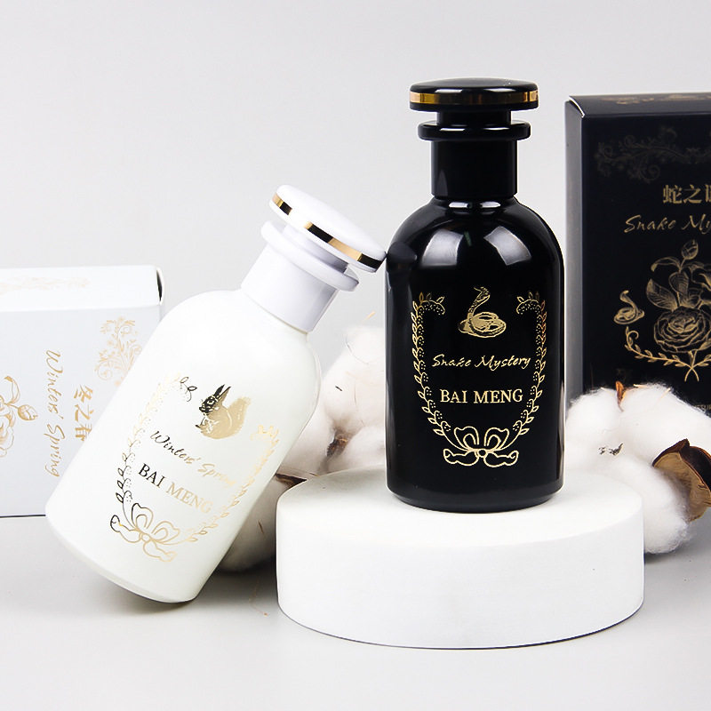 百蒙茗之花蛇之谜香水花香辛辣木质调气氛复古气质款爆款抖音