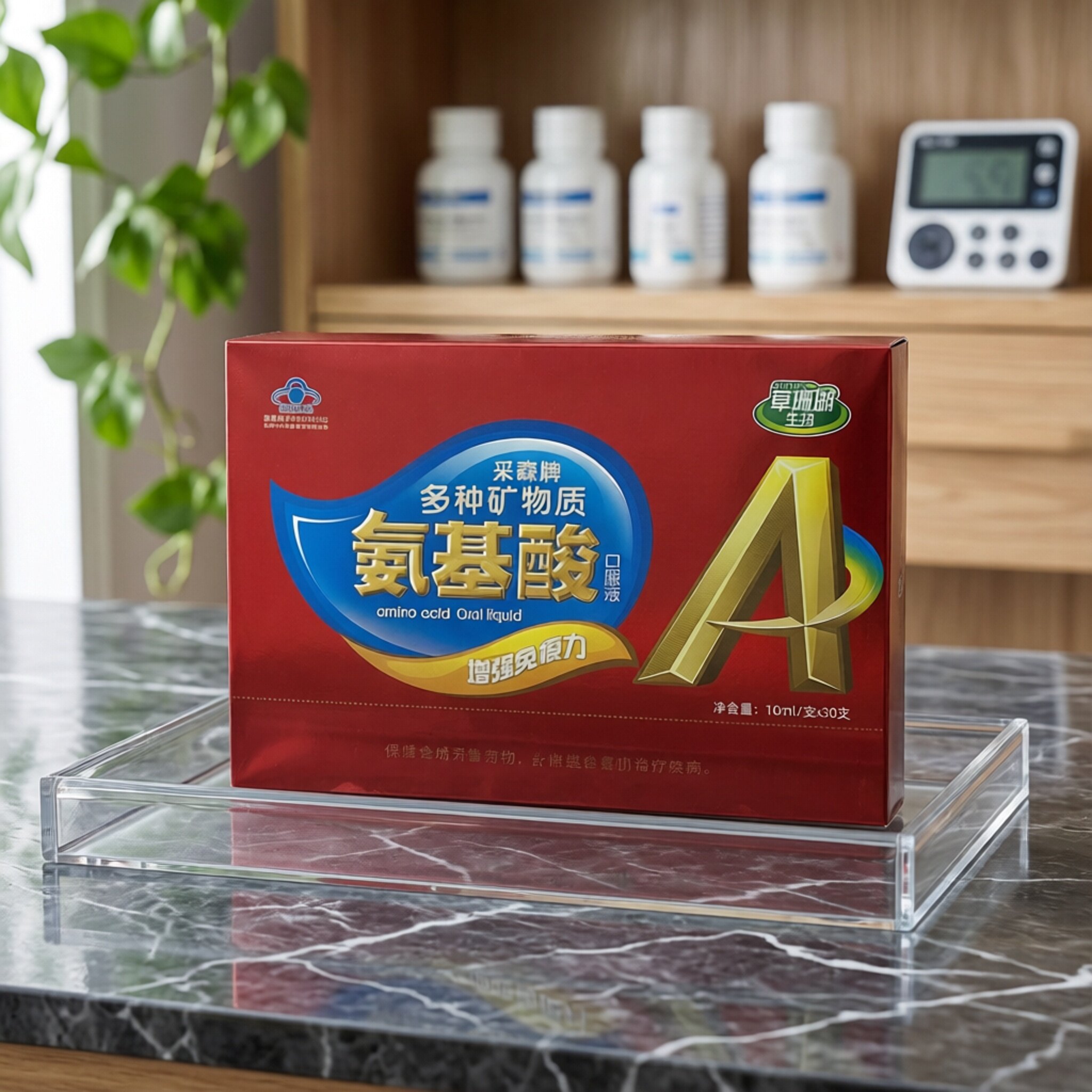 【拍1发2盒】采森牌多种矿物质氨基酸口服液30支/盒礼盒装