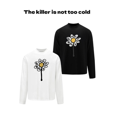 welldonecold太阳花情侣长袖T恤