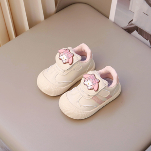 婴幼儿软底学步鞋 2岁小童板鞋 潮4 女宝宝秋季 儿童休闲单鞋 新款