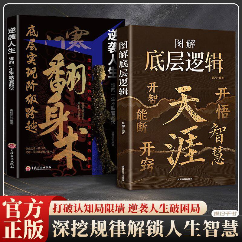 【天涯】开窍开悟开智人生智慧处世指南 悟道谋略认知破局之书 专属深挖事物底层规律  打破认知局限 普通人底层逆袭实现阶层跨越