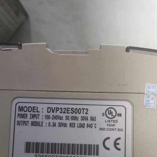 可维修PLC DVP32ES00T2，，100-2，台达输入