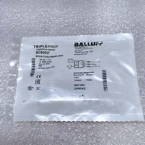 可维修BALLUFFBCS0037，巴鲁夫电容传感器