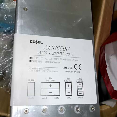 可维修COSEL ACE650F AC6-2JFFC-00-X议价