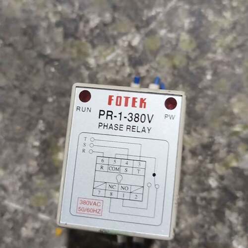 可维修FOTEKPR-1-380V，台湾阳明相序保护