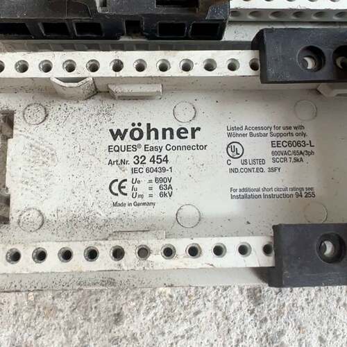可维修，woehner/wohner，的德国维纳尔接线组件、