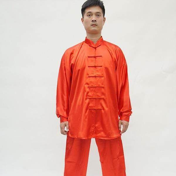 工艺中国风夏季中国新品运动刺绣健身训练拳击跨境风太极服装服男