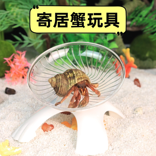 寄居蟹玩具解压防抑郁迷你跑轮