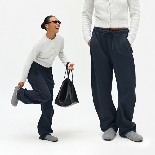 【加绒卫裤运动弯刀裤】