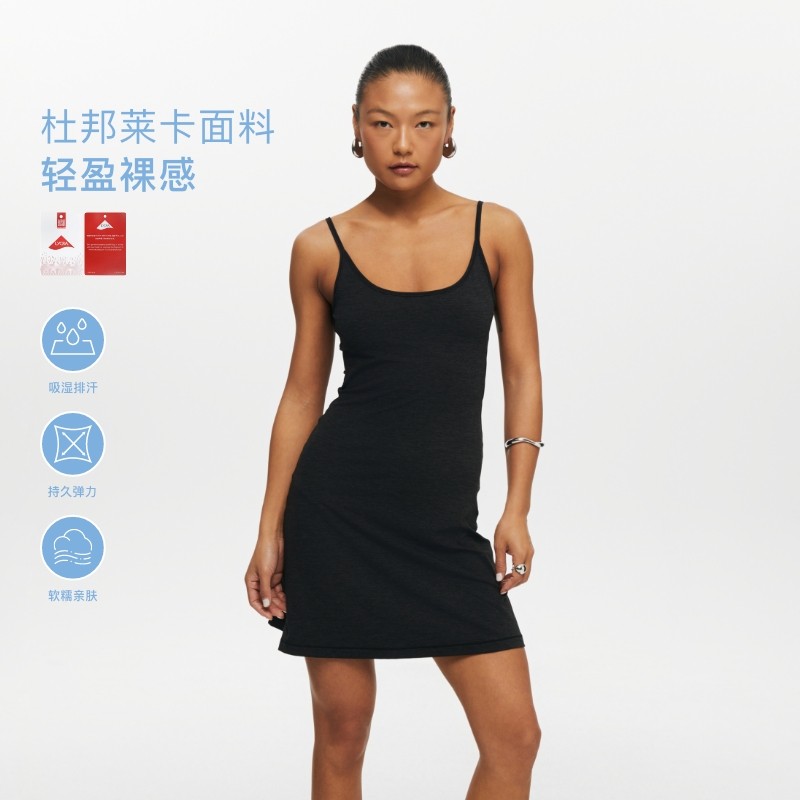 oneup莱卡黄油感花纱系列   弹力吊带连衣裙女夏季运动网球裙子,女装/女士精品,连衣裙,淘宝优惠券,粉丝福利购,淘宝优惠卷