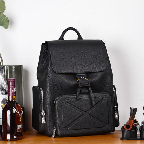 ONELEATHER烟斗包双肩背包