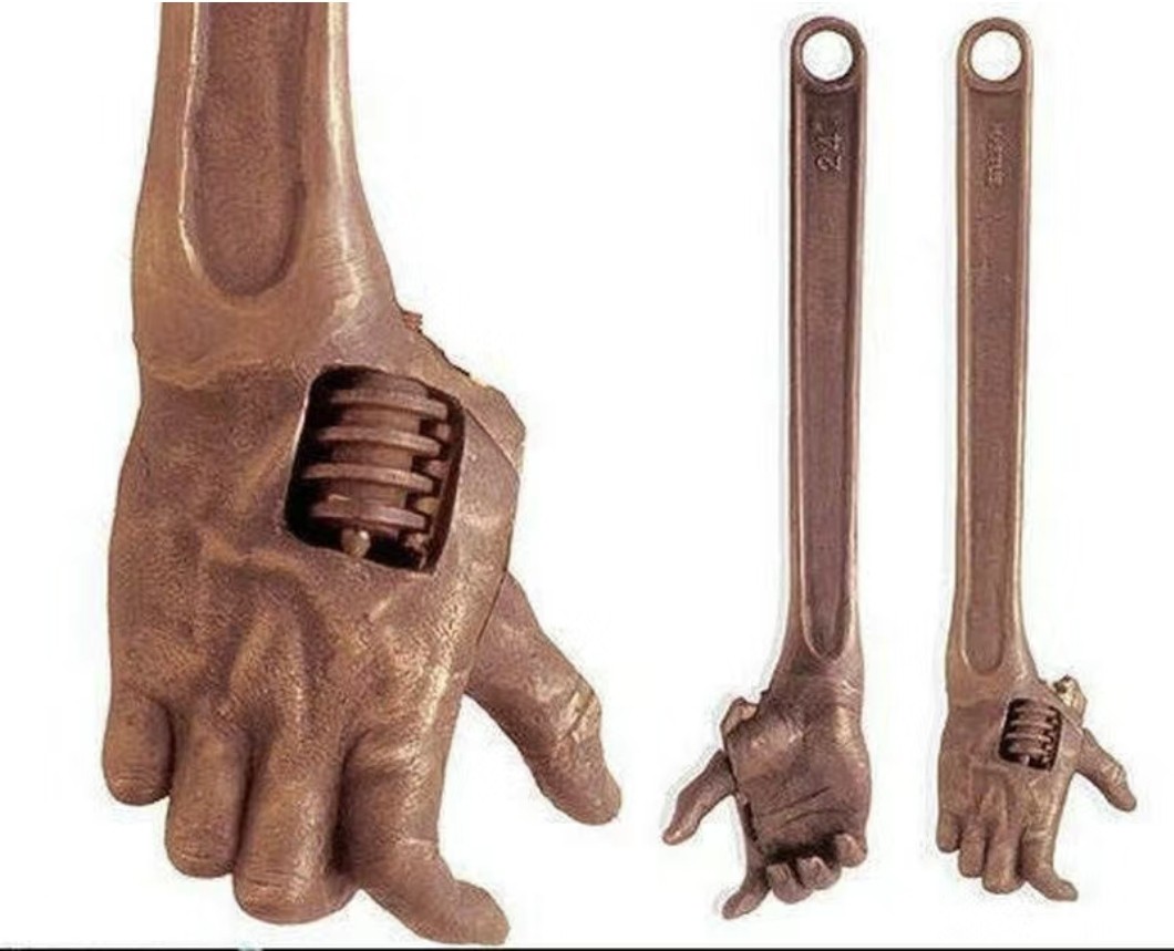 脑洞扳手 手指扳手 创意扳手 恶搞礼物 创新工具