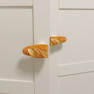 【八尾狐手工】法棍造型门把手防撞手柄家居装饰创意好物更换厨房