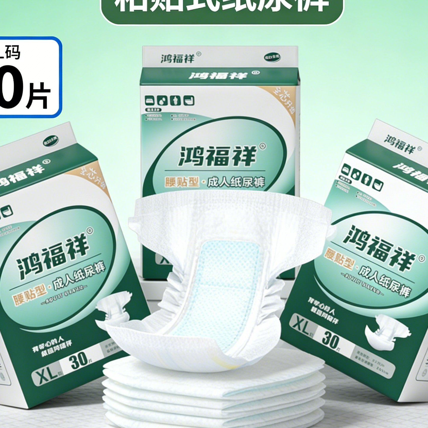 产后卧床护理纸尿裤XL特大码鸿福祥防漏成人尿不湿老人男女通用,孕妇装/孕产妇用品/营养,看护垫/一次性床垫,淘宝优惠券,粉丝福利购,淘宝优惠卷