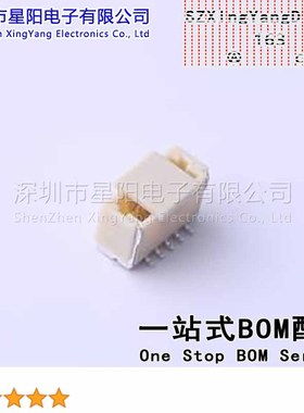 FWF10002-S05S24W5M 1mm 1x5P立贴 间距1mm插针结构1x5P排数1每排