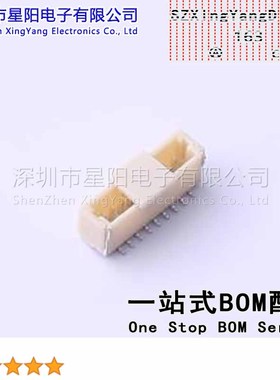 FWF10002-S09S24W5M 1mm 1x9P立贴 间距1mm插针结构1x9P排数1每排