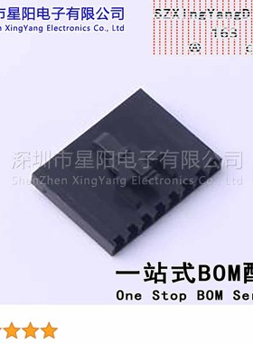 FHG25402-S08M2K6B 2.54mm 1x8P间距2.54mm插孔结构1x8P每排针位