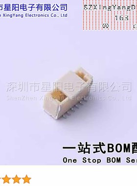 FWF10002-S06S24W5M 1mm 1x6P立贴 间距1mm插针结构1x6P排数1每排