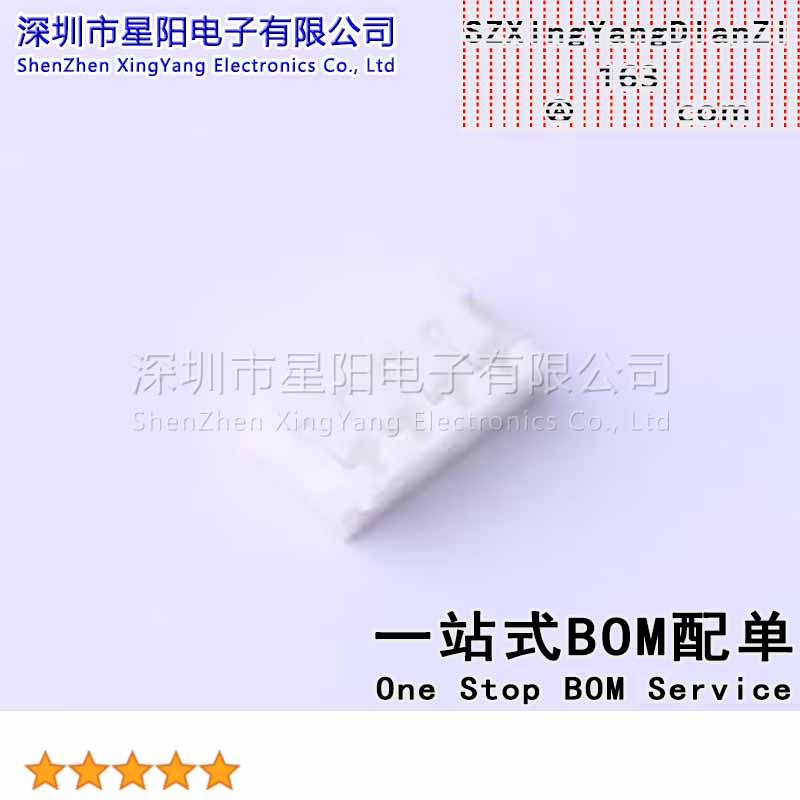 FHG25003-S04M2W1B (20Pcs)2.5mm 1x4P间距2.5mm插孔结构1x4P每排