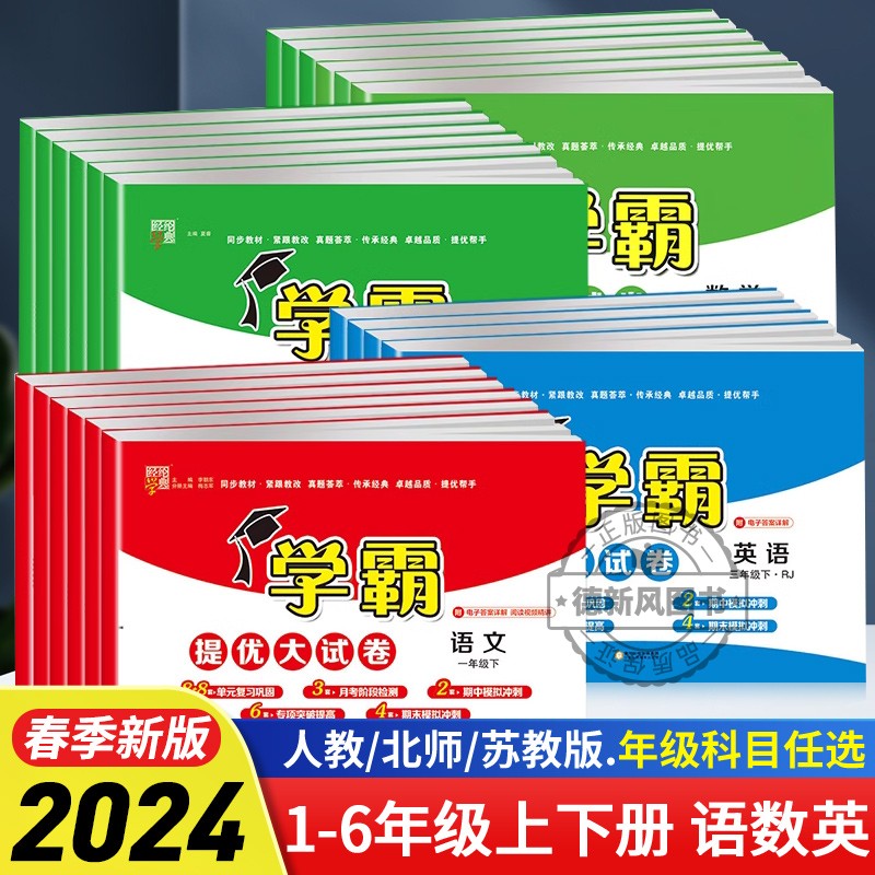 2024新版学霸提优大试卷模拟试卷