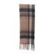 韩系长流苏加厚纯色围巾冬季 时尚 百搭方格围巾针织保暖围脖女