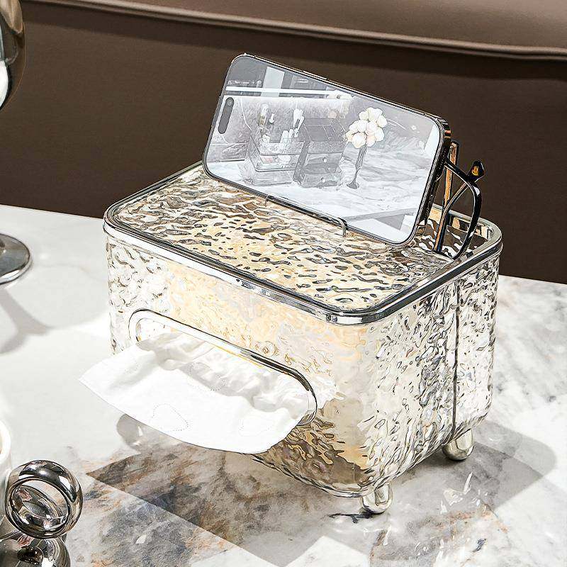 客厅纸巾盒轻奢高级感家用桌面收纳茶几纸巾遥控器收纳盒抽纸盒,收纳整理,纸巾盒,淘宝优惠券,粉丝福利购,淘宝优惠卷