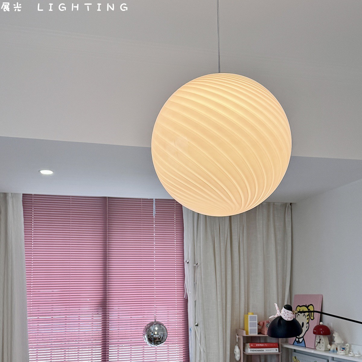 意大利Murano玻璃餐厅气球吊灯