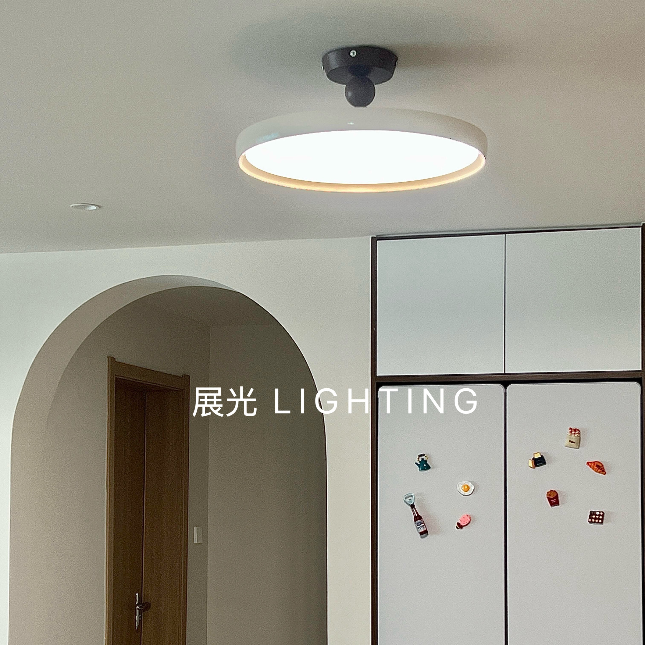 全光谱护眼卧室书房吸顶灯中古风