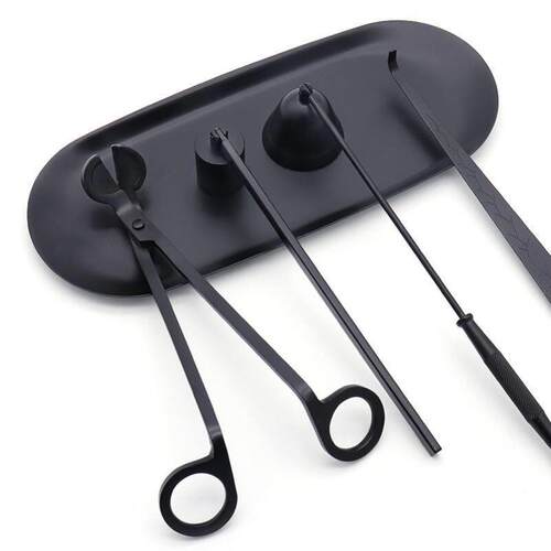 Candle Extinguishing Tool Black Metal Candle Extinguisher Ca