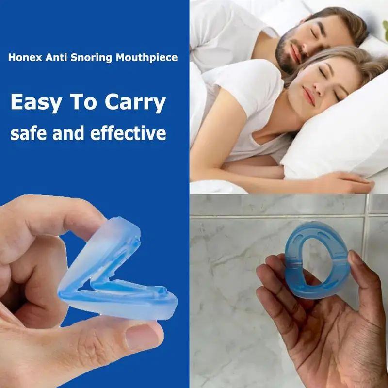 Anti Snoring Mouthpiece Reusable Snore Device Stopper Reduce