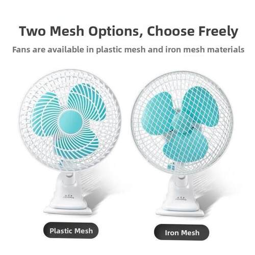 Electric fan Mini dormitory bed fan desktop fan 夹式小型电扇