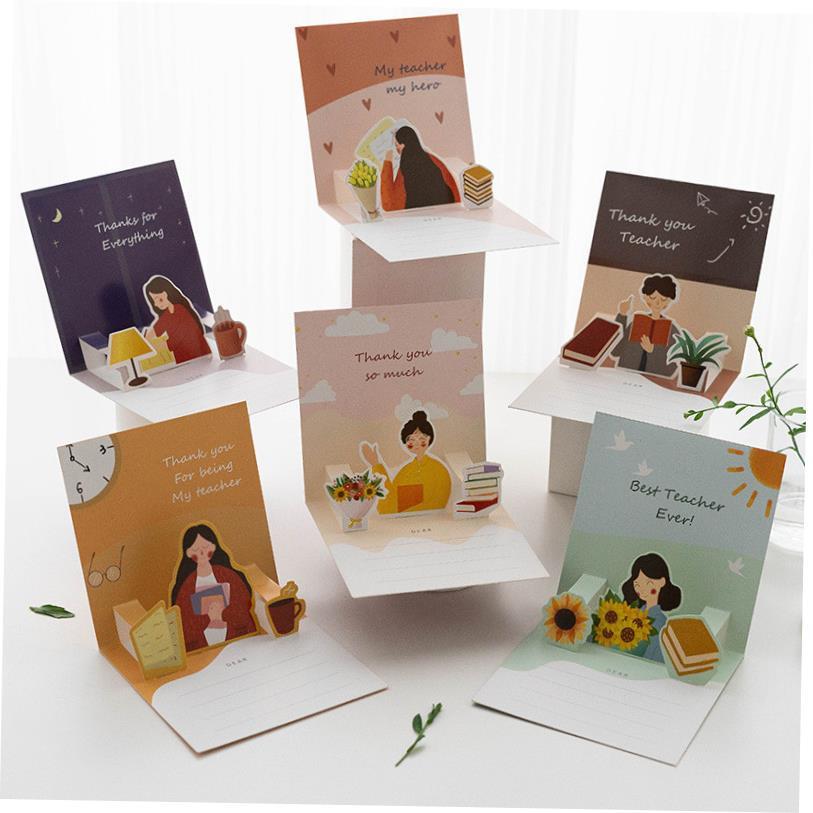 thank you teacher cards best teacher card谢谢老师卡片教师节