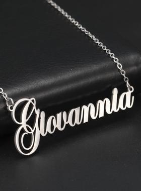 Sipuris Custom Name Necklace Personalized Golden Choker Stai