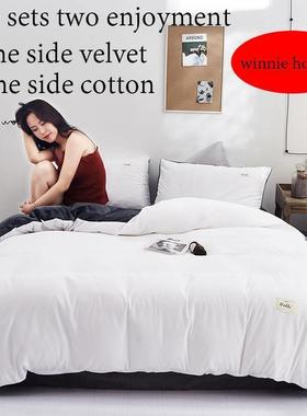 bedsheet sets bed sheet duvet cover set white bedding 4set