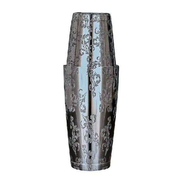 Boston Cocktail Shaker Creative Engraving Martini Bar