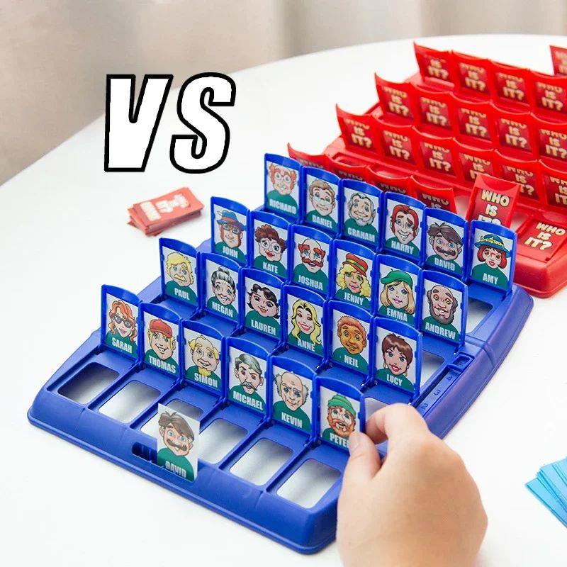 Guess Who I Am Board Game Parent-child Interaction Toy Logic
