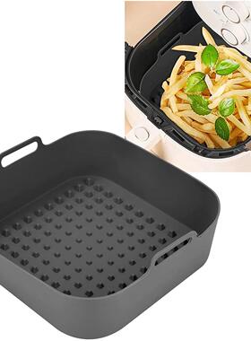 Air Fryer Silicone Pot Thick Reusable Silicone Square Air Fr