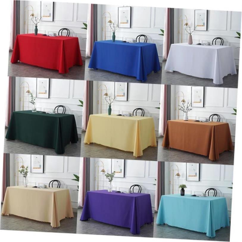 White tablecloth cloth art conference room long table