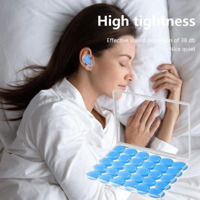 Silicone Ear Plugs Sleep Anti-Noise Snoring Earplugs Noise C