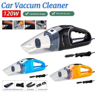 Powerful Hoover 120W Car Hoover Dry Wet Dual Use Mini Dust C