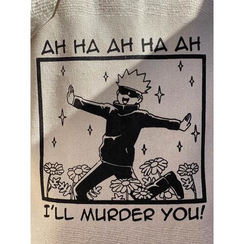Y2k anime Jujutsu Kaisen Women Bags Shopping Bag Canvas Shop