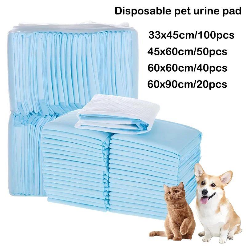 100/50/40/20PCS Puppy Training Pee Pads Absorbent Dogs Diape