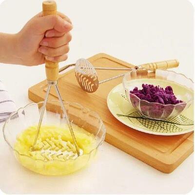 Pressed Potato Masher for Children, Pumpkin Fruit and