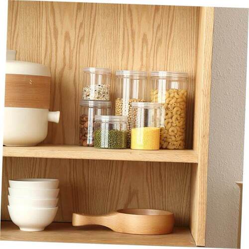 kitchen food plastic storage container box can bean bottle