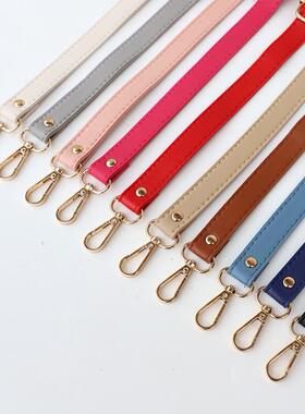 New 138cm Long PU Leather Shoulder Bag Strap bag Handles DIY